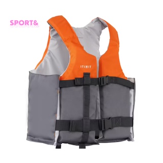 ITIWIT เสื้อพยุงตัวสำหรับพายเรือคายัค กระดานยืนพาย หรือเรือบดเล็กรุ่น BA 50N+ (สีส้ม)