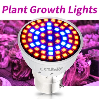 E27 LED โคมไฟ E14 Grow Light Spectrum เต็ม GU10พืชแสง Fitolampy GU5.3สำหรับต้นกล้าพืชการเพาะปลูก