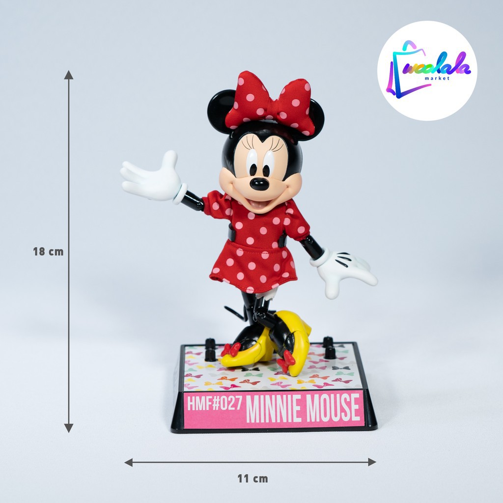 Herocross ~ HMF #027 Disney Minnie Mouse Figure 