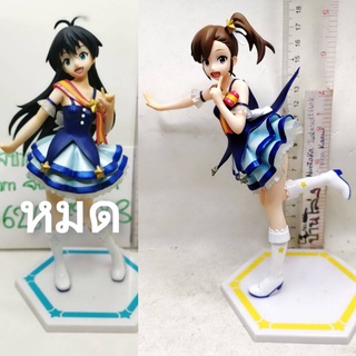 (แท้/มือ2ไม่มีกล่อง)​ Banpresto Ganaha Hibiki,Mami Futami Ichiban Kuji Premium iDOLMASTER Part 2