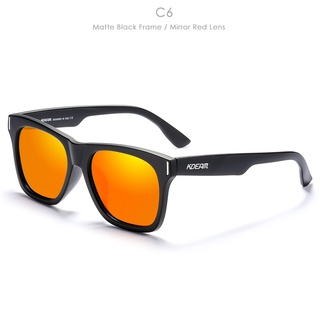 KC-6 Black Orange แว่นกันแดด KDEAM 2022 เลนส์ Polarized กันแสงUV สำหรับเดินทาง ทะเล ตกปลา กิจกรรมกลางแจ้ง พร้อมส่งในไทย