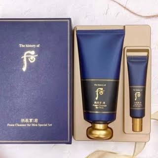 ✅ โฟมคลีนเซอร์สำหรับผู้ชาย The History of Whoo Foam Cleanser for Men 180ml (แถมกันแดด)