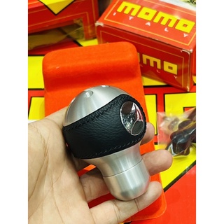 หัวเกียร์ MOMO Sport Satin แท้ ใหม่ MOMO ITALY SHIFTKNOB GEARKNOB shift knob gear หัวเกียร์