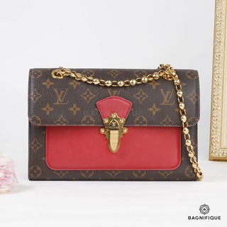 LOUIS VUITTON VICTOIRE MONOGRAM CERISE RED