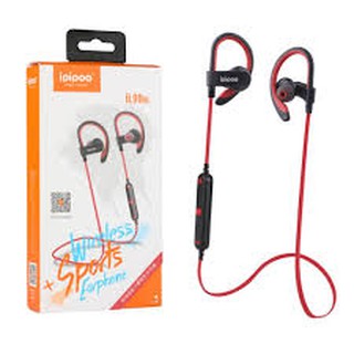 Wireless Smart Sports Stereo Earphone w/Hook IPIPOO iL98BL