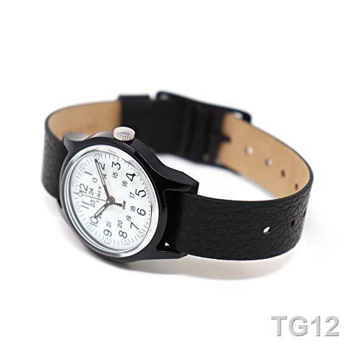 ♦Timex TM-TW2T34000 Camper Japan Limited Edition นาฬิกาข้อมือผู้หญิง สีดำ