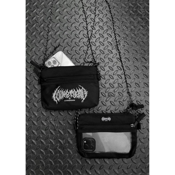 LOOKER “shoulder Bag” กระเป๋าสะพายข้าง สีดำใหม่ล่าสุด