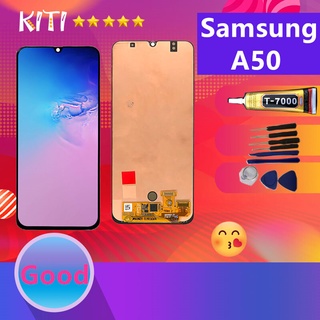 For หน้าจอ samsung A50 LCD Display จอ + ทัช Samsung galaxy A50(ปรับแสงได้)