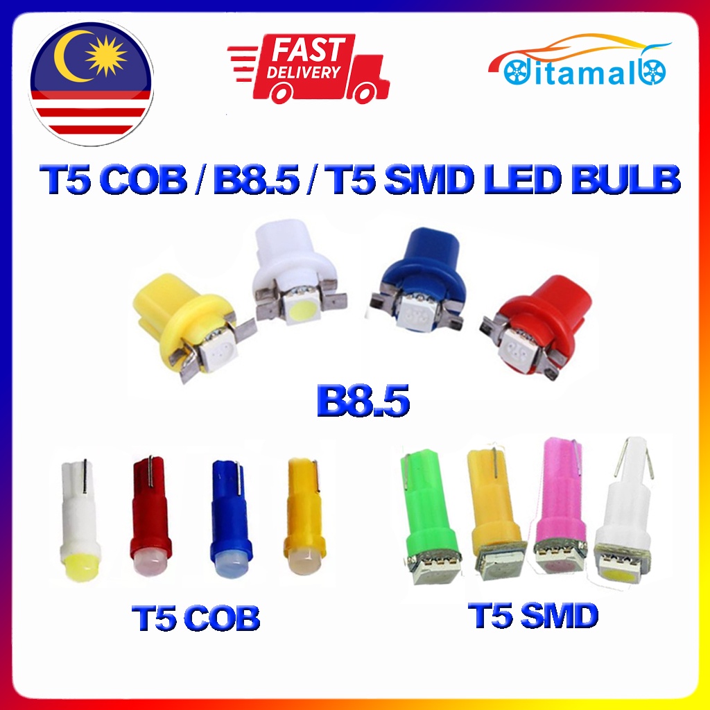 JITAMALL_ T5 B8.5 เมตร หลอดไฟ Led Aircond Bulb หลอดไฟเกียร์