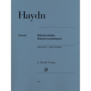 HAYDN Piano Pieces - Piano Variations (HN224)