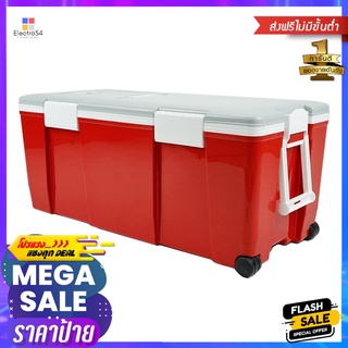 ถังแช่อเนกประสงค์ ME LIVING COMY 75 ลิตร สีแดง/เทาHARD COOLER ME LIVING COMY 75L RED/GREY