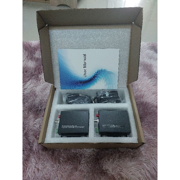 Video Converter กล้องวงจรปิด 2mp 1ch TX/RX + RS485
 


