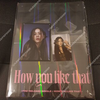 พร้อมส่ง มีของแถม YG / Ktown4u อัลบั้ม All Jisoo จีซู BLACKPINK - How You Like That + โปสเตอร์