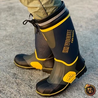 Safety Boots/รองเท้าบูทเซฟตี้หัวเหล็กและพื้นเหล็ก งานสวย คุณภาพดี วัสดุหนาทนทาน รองเท้าบูทเซฟตี้กันกระแทก รองเท้าบูทเซฟต