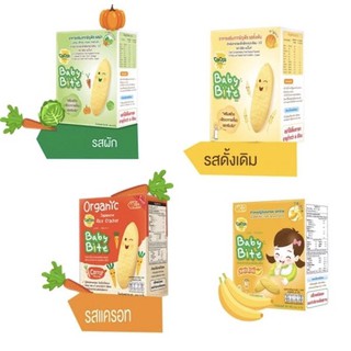 ข้าวหอมญี่ปุ่นอบกรอบ เสริมพัฒนาการเคี้ยวและการหยิบจับของลูกน้อย Dozo Baby Bite 50g.