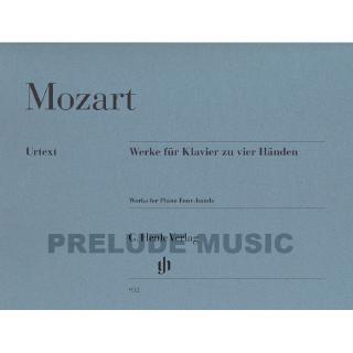 (โค้ดINCSM2Lลด70฿) Mozart Works for Piano Four-hands