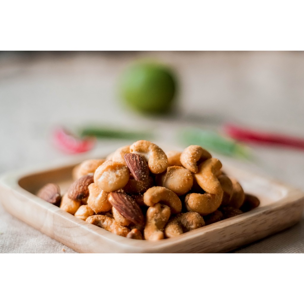 Wing Zap Flavored Mixed Nuts ถั่วอบรสวิงซ์แซ่บ chiaki_saruwatari