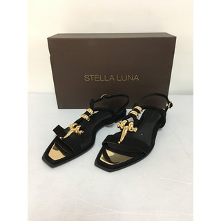 รองเท้าหนัง Stellaluna สินค้าใหม่ SLP114202 Black พร้อมส่ง Oldstock