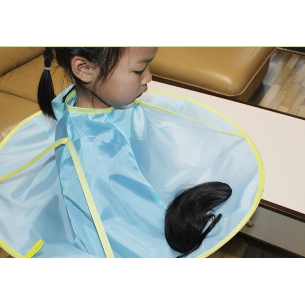 NanaBaby ผ้าคลุมตัดผม ที่รองตัดผม ที่คลุมตัดผมเด็ก-ผู้ใหญ่ แบบเก็บผมไม่ร่วงลงพื้น