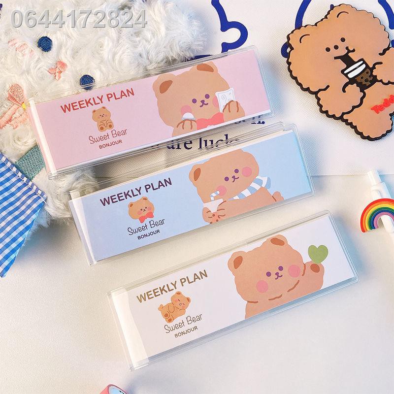 เครื่องเขียนที่สวยหรูMini Weekly Plan this Student Portable Pocket Book ...