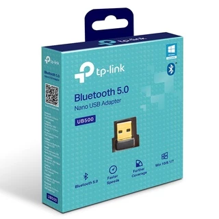 🔥ขายดีมาก🔥⚡️ตัวรับสัญญาณบลูทูธ⚡️ TP-LINK (UB400 / UB500 Plus) Bluetooth 5.0 Nano USB Adapter 1y.