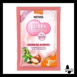 Lolane Natura Jelly Treatment ARGAN OIL &amp; HERBS[สีชมพู](30ml.)โลแลน เนทูร่า เจลลี่ ทรีทเม้นท์