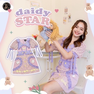 มือสอง Daidy Star : BLT เดรสน้องม่วง แต่งลูกไม้