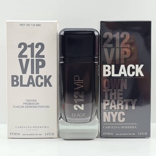 Carolina Herrera 212 VIP Black EDP 100ml กล่องซีล