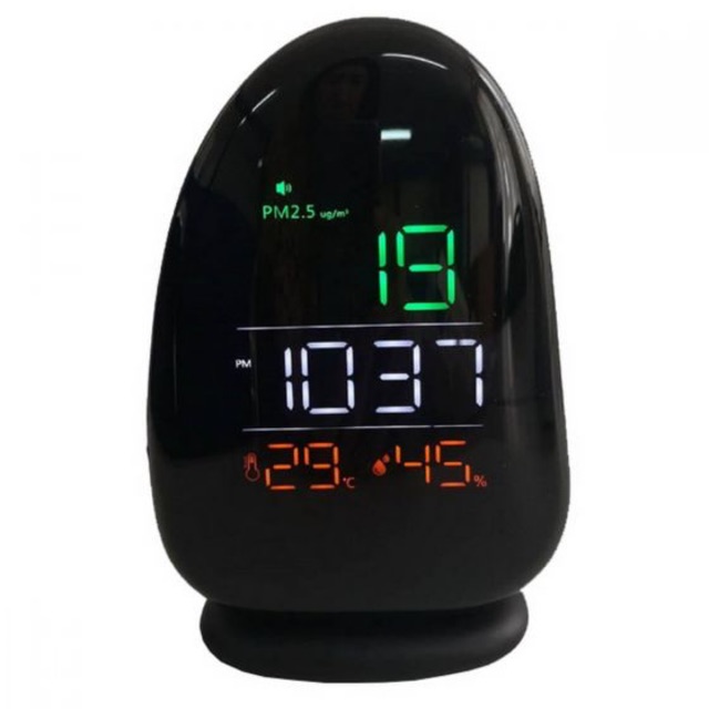 PONPE เครื่องวัดคุณภาพอากาศ (สีดำ) รุ่น 625PM