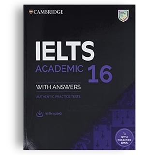 9781108933858 IELTS 16 ACADEMIC: STUDENTS BOOK WITH ANSWERS WITH AUDIO WITH RESOURCE BANK