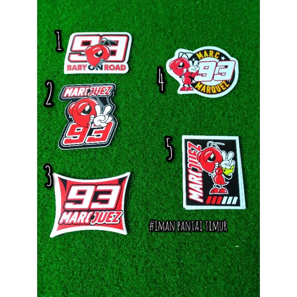 สติ๊กเกอร์ 93 MARQUEZ.