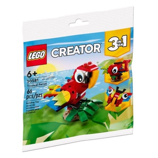 LEGO Polybag Creator Tropical Parrot 30581