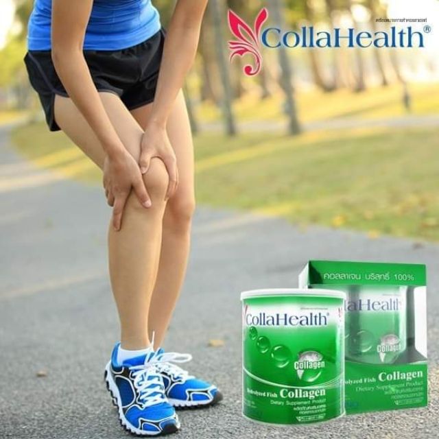 Exp.122023Collahealth Fish 200g คอลลาเจนแบบผง 1 กระป๋อง collagen colla ...