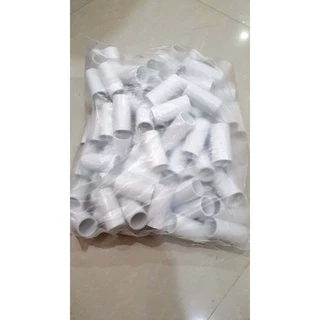 (100ตัว)ข้อต่อตรงสีเหลือง ขาว และเทา ขนาด 3/8" (3 หุน) 1/2"(4 หุน) และ 3/4"(6 หุน)