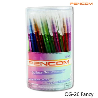 Pencom OG26-Fancy ปากกาหมึกน้ำมันแบบปลอก