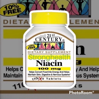 วิตามินบี3 (Niacin) 100 mg วิตามินของคนอยากขาว