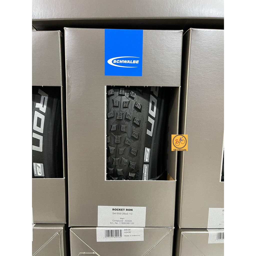 SCHWALBE ROCKET ยาง RON 26X2.1 54-559 ADDIX PERFORMANCE COMPOUND ART.-NO. 11600387.02 - 26 x 2.1