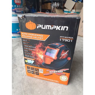 หน้ากากเชื่อมปรับแสงอัตโนมัติ pumpkin xtreme PTT-WH90A