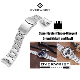 สายนาฬิกา strapcode super oyster (super-o boyer) for Orient MakoII and RayII