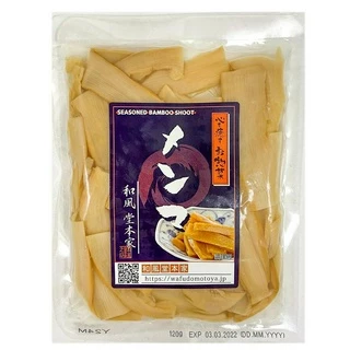 โดโมโตะ หน่อไม้เมนมะต้มสุกปรุงรสกลมกล่อม ขนาด 120 กรัม - Domoto Ajitsuke Menma