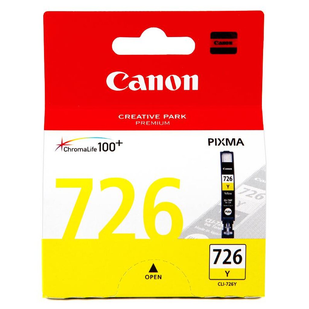 ตลับหมึกอิงค์เจ็ท Canon Yellow #CLI-726YE by Neoshop