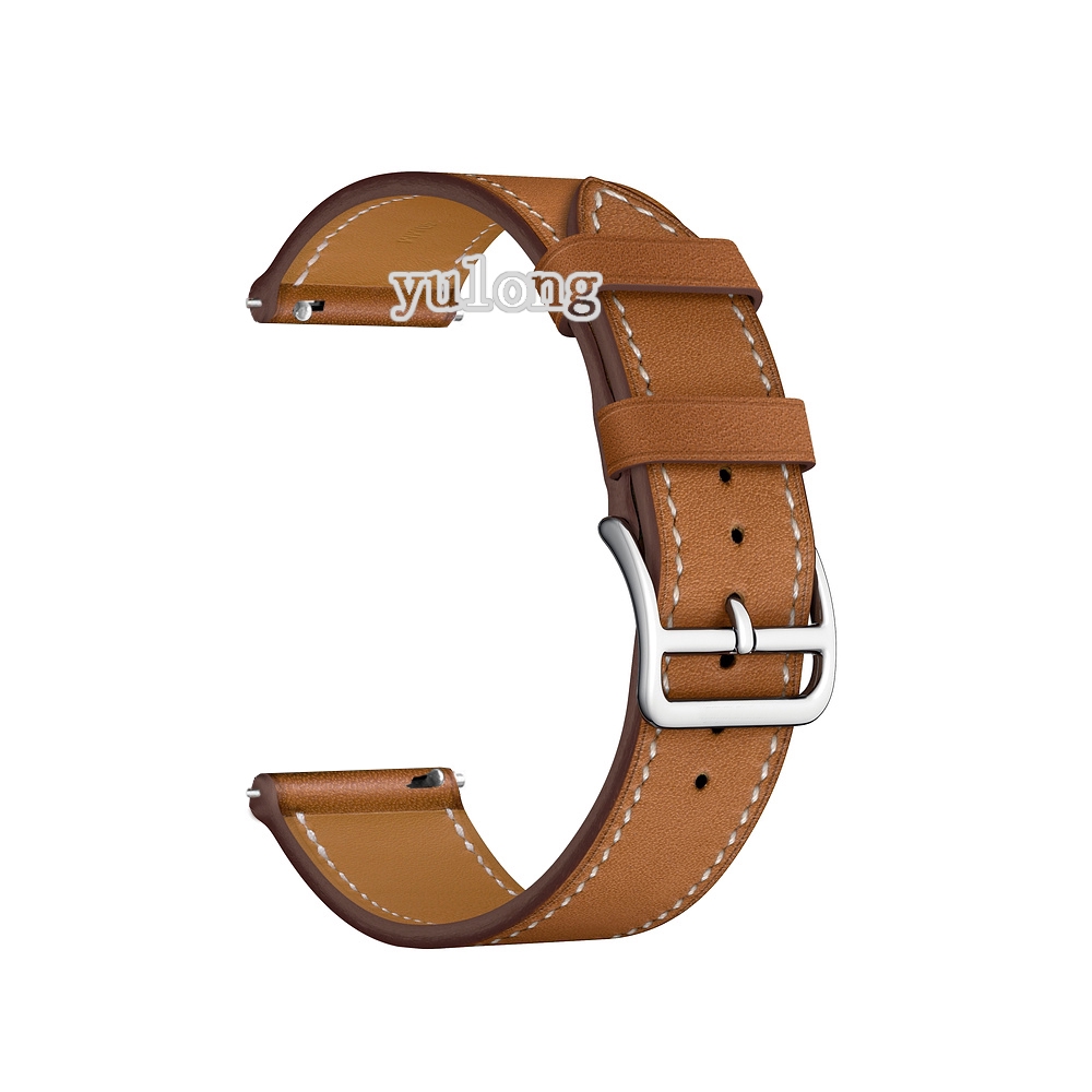 สายนาฬิกาข้อมือหนัง 20 มม. แบบเปลี่ยน สําหรับ Garmin Venu SQ 2 venu2 plus
