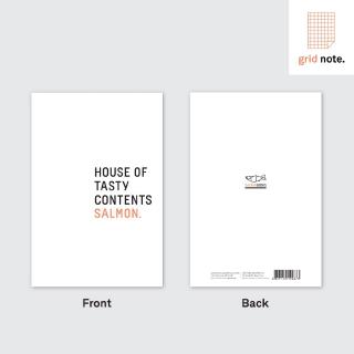 SALMON NOTE. 3 ปกขาว [GRID] : Salmon Books