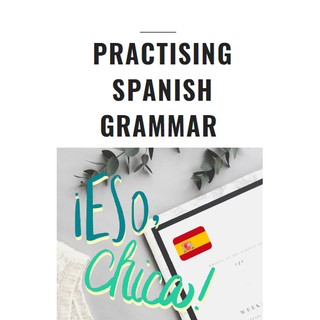 หนังสือ,ชีทเรียนแกรมม่าภาษาสเปน  Spanish Grammar