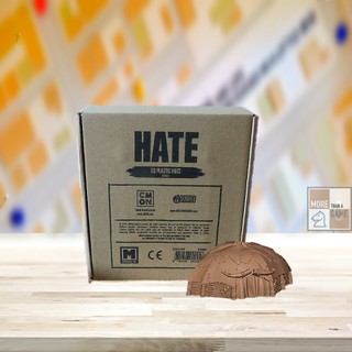 Hate : 3D Plastic Huts Boardgame [ของแท้] [Kickstarter Exclusive]