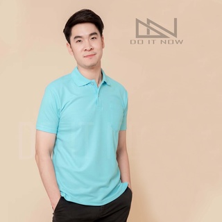 🔥สีฟ้าพาสเทล (pastel)🔥  เสื้อโปโล (ชาย) By Doitnow  สินค้าคุณภาพ จากแห่งผลิตโดยตรง!!