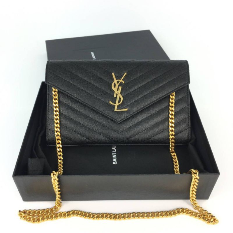New YSL WOC 9' ดำทอง
