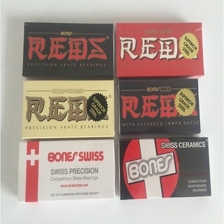 Bones bearing CERAMIC SUPER REDS แบริ่งสเก็ตบอร์ด แบบยาว 608 ตลับลูกปืน สําหรับสเก็ตบอร์ด