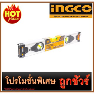 🔥ระดับน้ำ40CM(16 นิ้ว)+แม่เหล็ก I1200 🔥INGCO HSL38040M