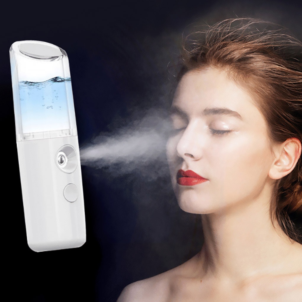 [GLOBAL] Mini Face Mist Sprayer Hydrating Moisturizing Facial Steamer Portable Handy Atomizer Mister